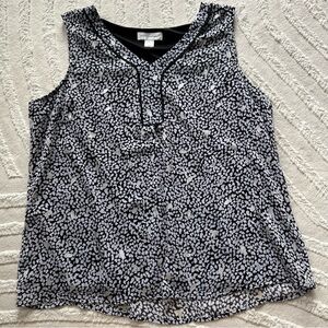 Christopher & Banks | Pattern Sleeveless Blouse